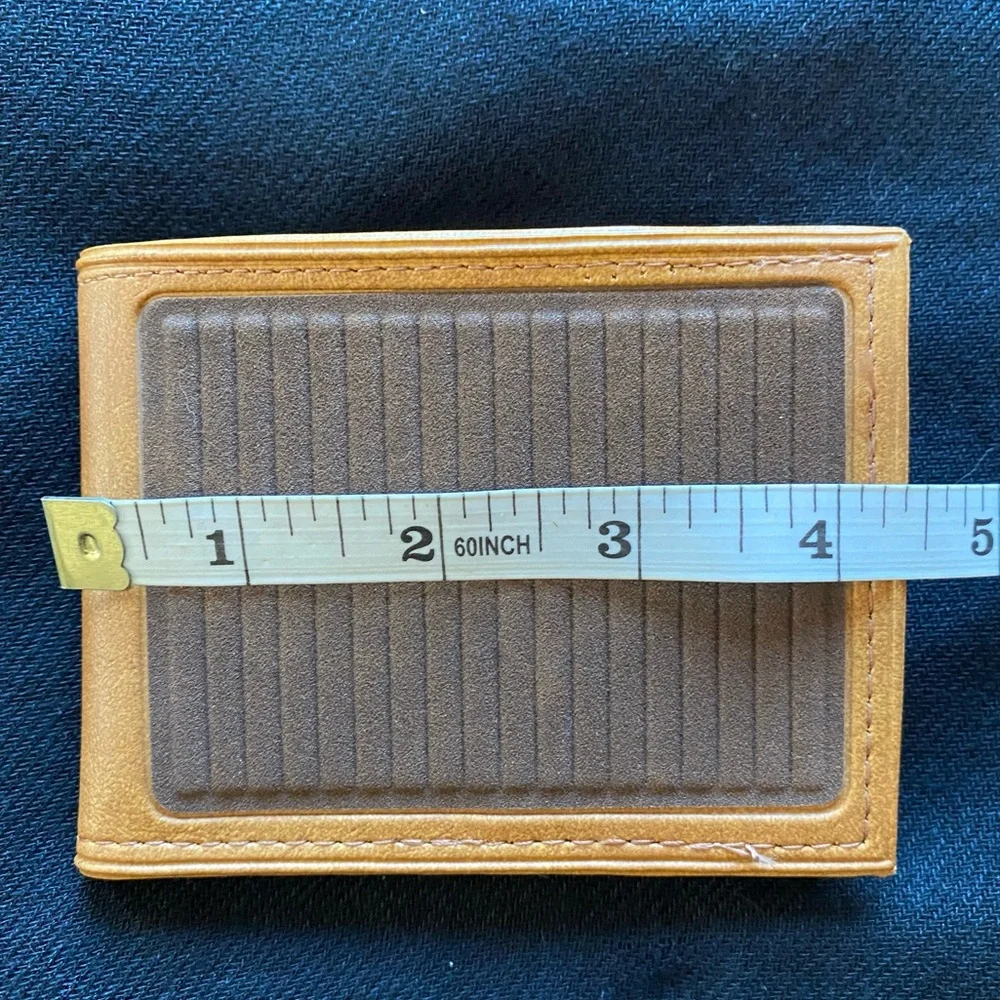 Vintage 1960’s New Steady Rider Gas Muzzler Pick Pocket Proof Vitronic Wallet!